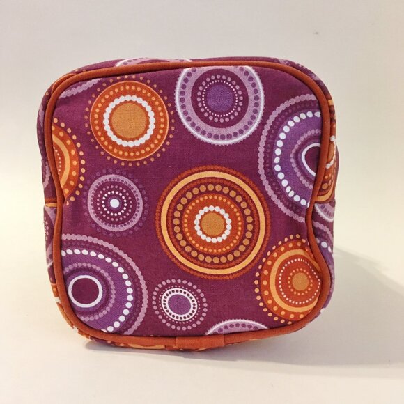 Purse Wallet Key Chain Avon Draw String Handbag Dragonfly Clutch Ungaro Logo - Picture 8 of 15